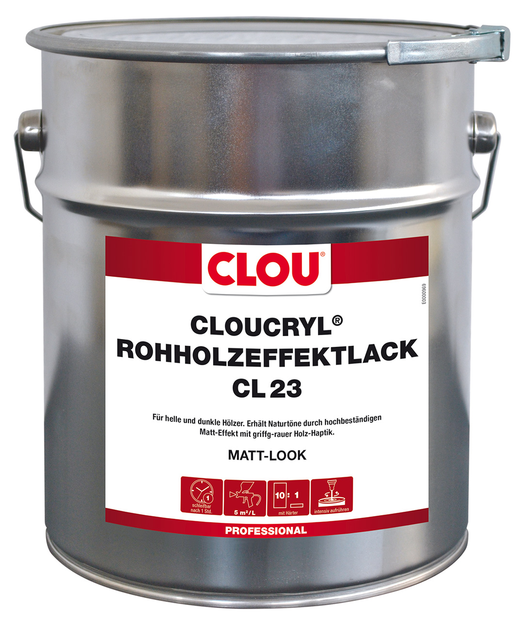 CLOUCRYL Rohholzeffektlack CL23 MATT-LOOK